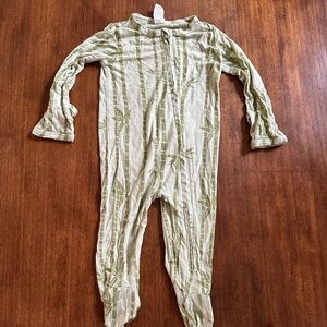 Kate Quinn Lenzing Modal Bamboo Forest Footie • 6-9 Months